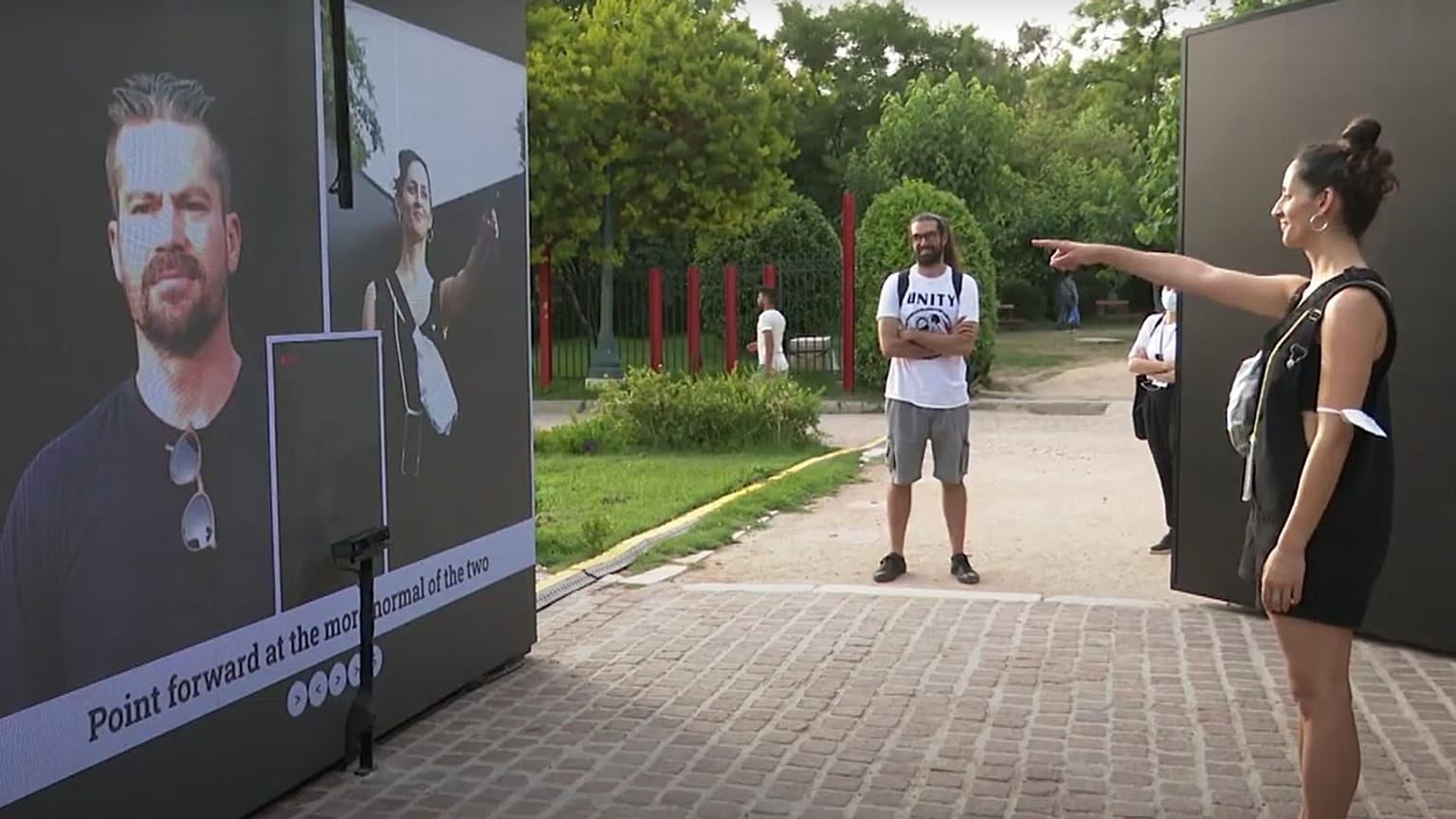 The exhibition "You and AI"