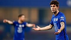FC Chelsea Spieler Christian Pulisic im April 2021