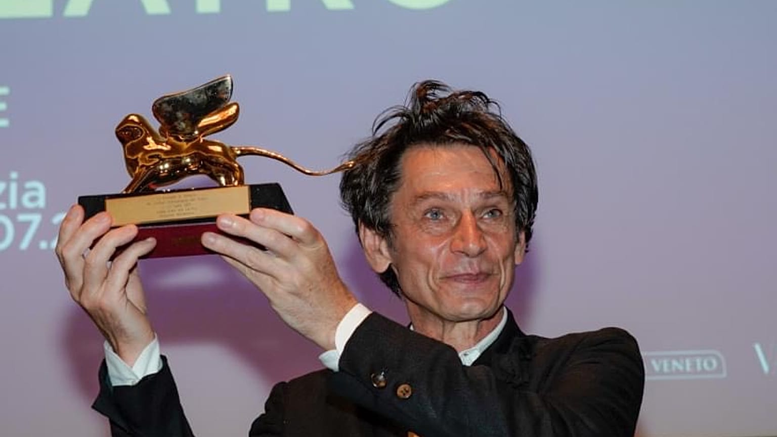 Krzysztof Warlikowski con il Leone d'Oro