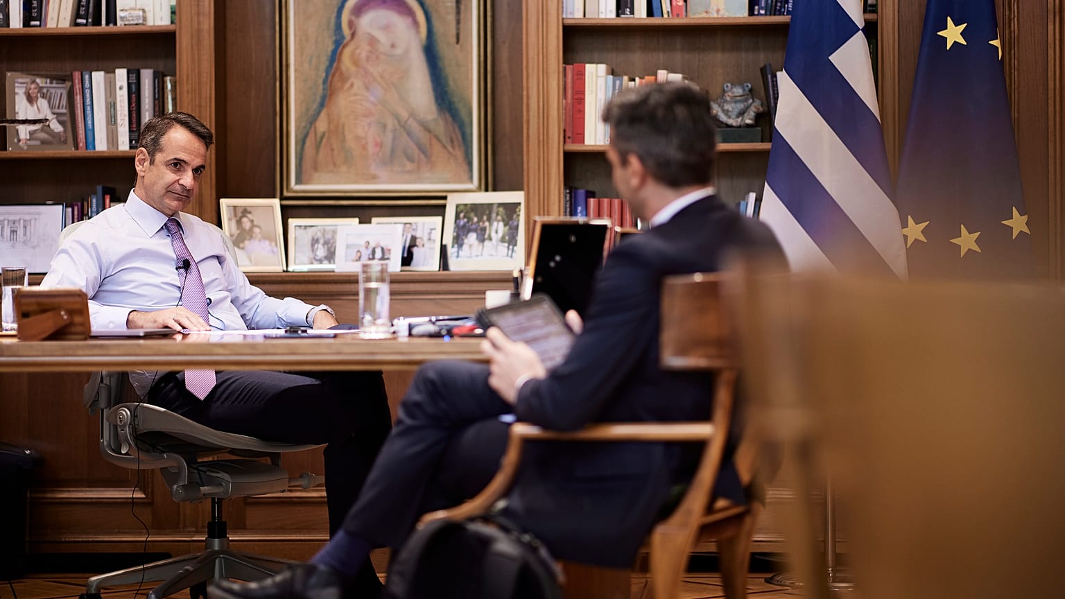 Συνέντευξη του πρωθυπουργού Κυριάκου Μητσοτάκη στην "Καθημερινή"