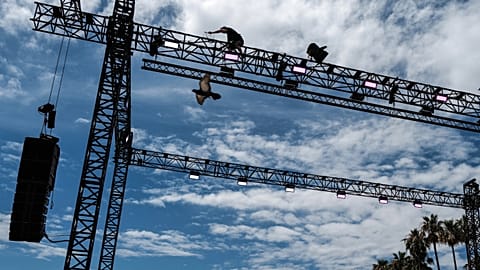 Vorbereitungen vor dem Start des Filmfestivals in Cannes