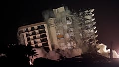 Der Moment der kontrollierten Explosion in Miami