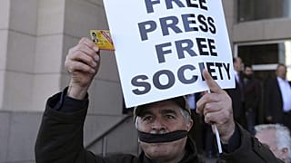 Türkiye'de bir basın özgürlüğü protestosu