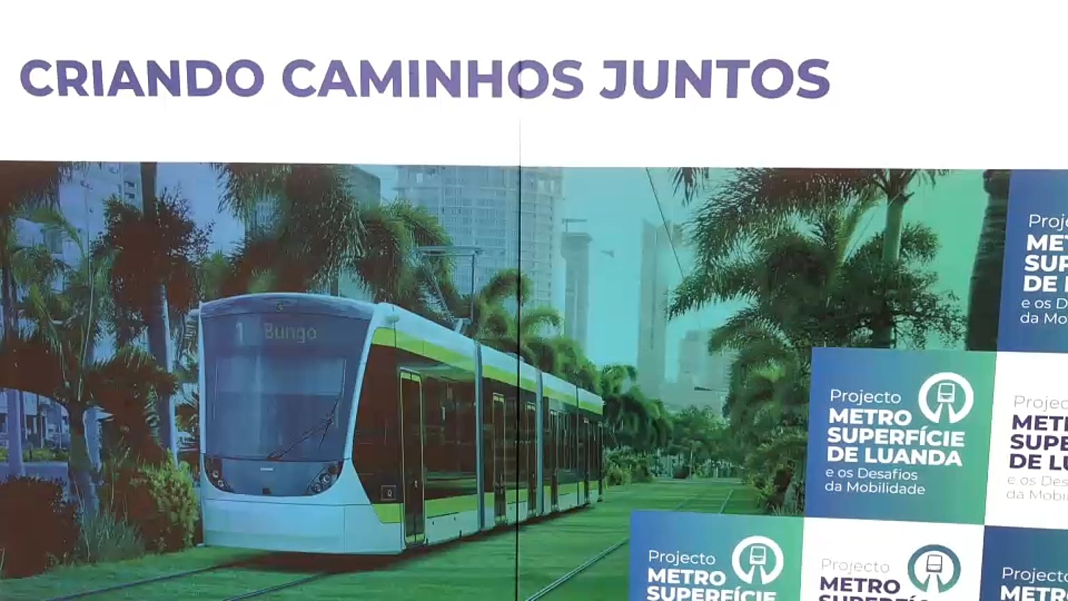 Projeto de metro de superfície em Luanda