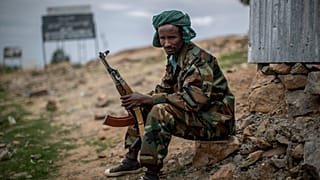 Guerrilheiro da Frente de Libertação Popular do Tigray (ARQUIVO)