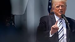 Former President Donald Trump speaks at Trump National Golf Club in Bedminster, N.J., Wednesday, July 7, 2021. 
