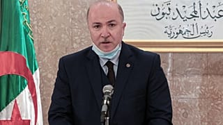 الوزير الأول الجزائري ووزير المالية أيمن بن عبد الرحمن