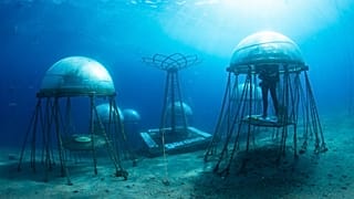 Su altı çiftliği Nemo's Garden