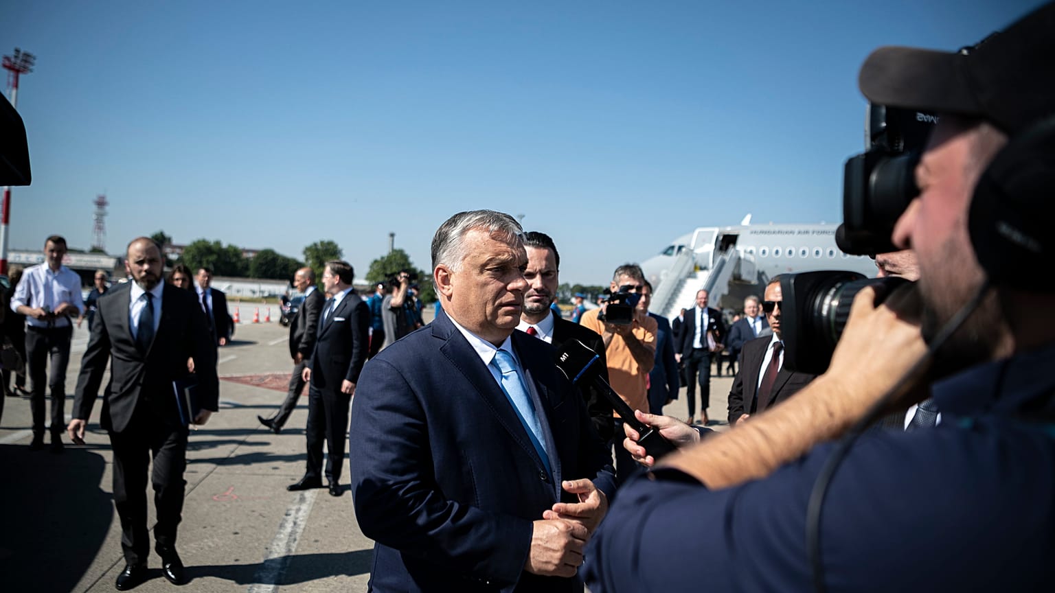 Orbán Viktor Belgrádban