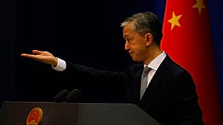 Chinese Foreign Ministry spokesman Wang Wenbin suggested a newly-published UK parliamentary report on human rights in Xinjiang was an attempt to subvert the Winter Olympics