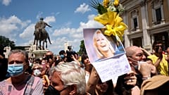 Abschied von der "Königin des italienischen Fernsehens"