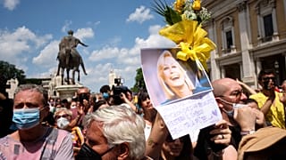 Abschied von der "Königin des italienischen Fernsehens"