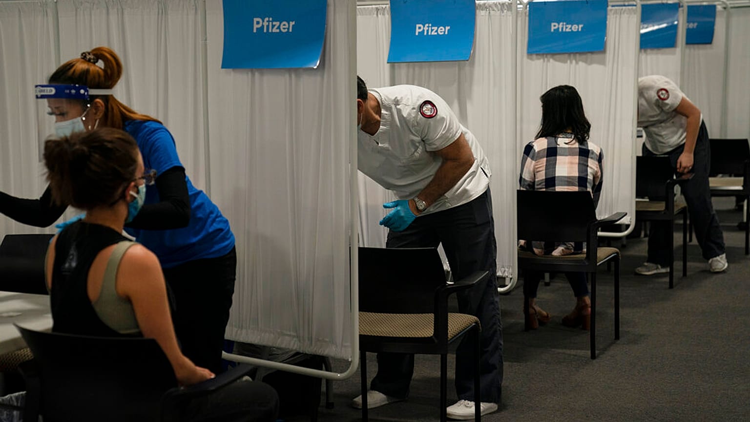Virus Outbreak Pfizer Vaccine