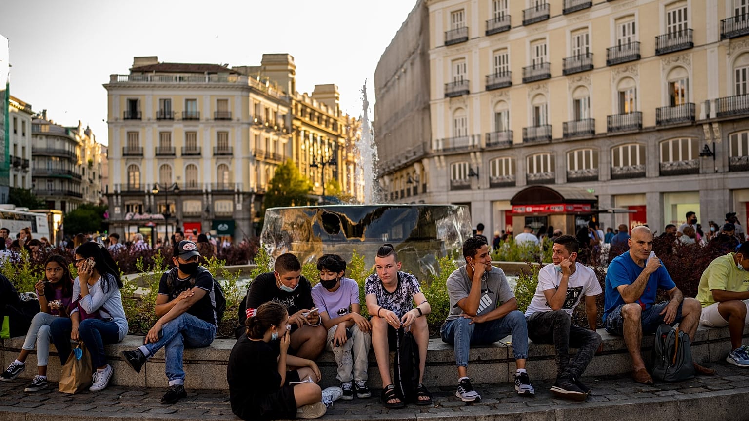 La plaza de Sol en Madrid, España, el jueves 8 de julio de 2021. 