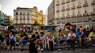 La plaza de Sol en Madrid, España, el jueves 8 de julio de 2021.