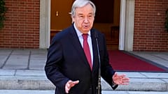 Ο γενικός γραμματέας του ΟΗΕ, Αντόνιο Γκουτέρες