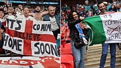 Engliche und italienische Fans sind sich sicher
