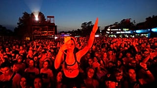 Serbian rock festival goes ahead as partygoers get screened for coronavirus