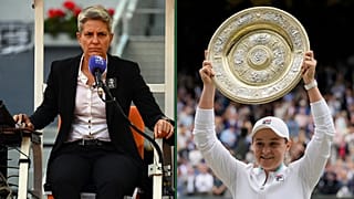 Primeira mulher a apitar uma final masculina e a primeira australiana a vencer em Wimbledon
