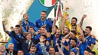 L'équipe italienne, championne d'Europe