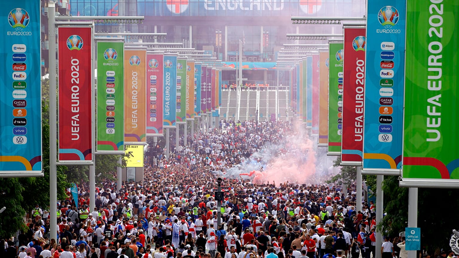 Britain Italy England Football Euro 2020 Final