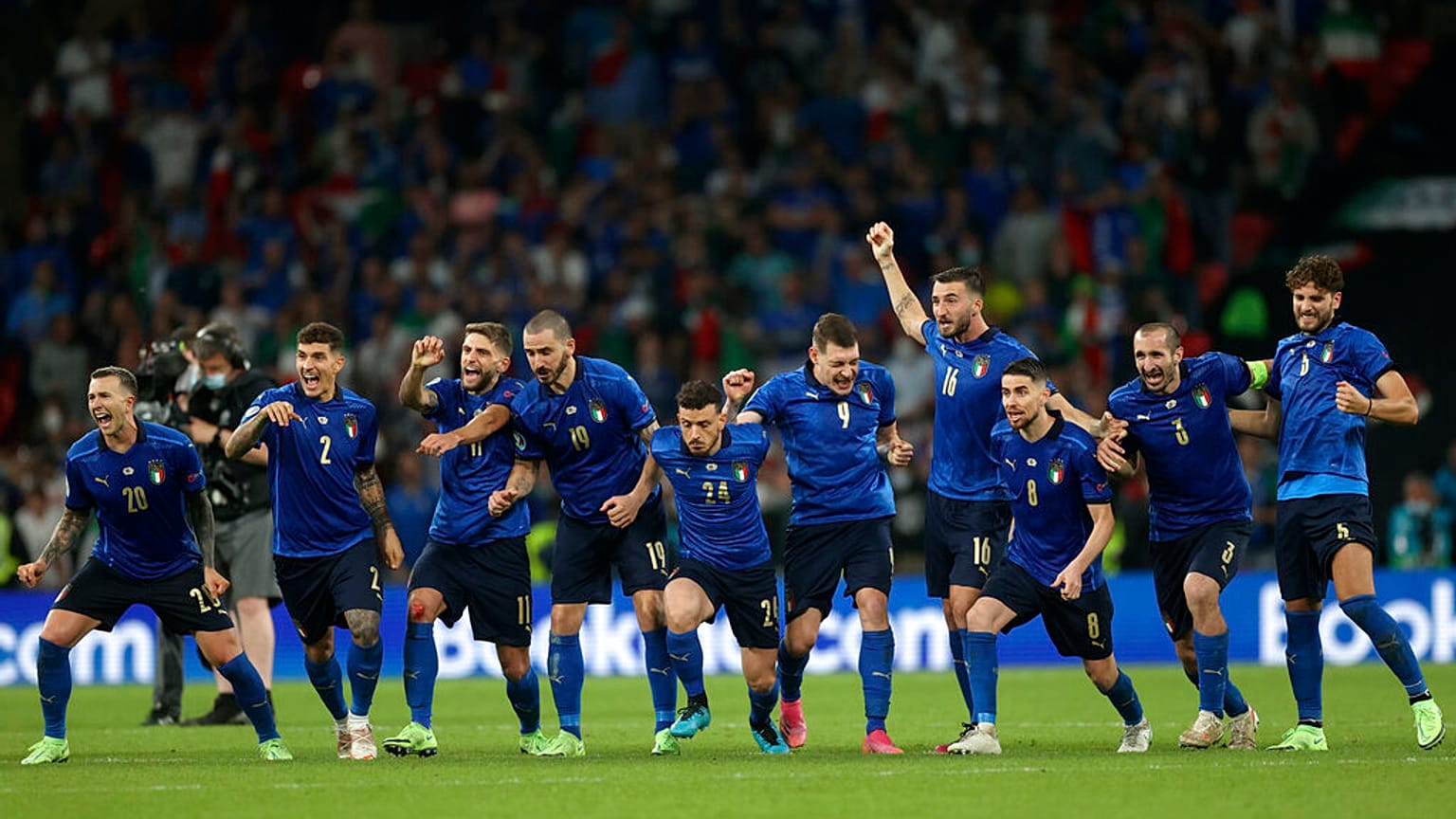 Die Elf auf Italien in Wembley beim Elfmeter-Krimi