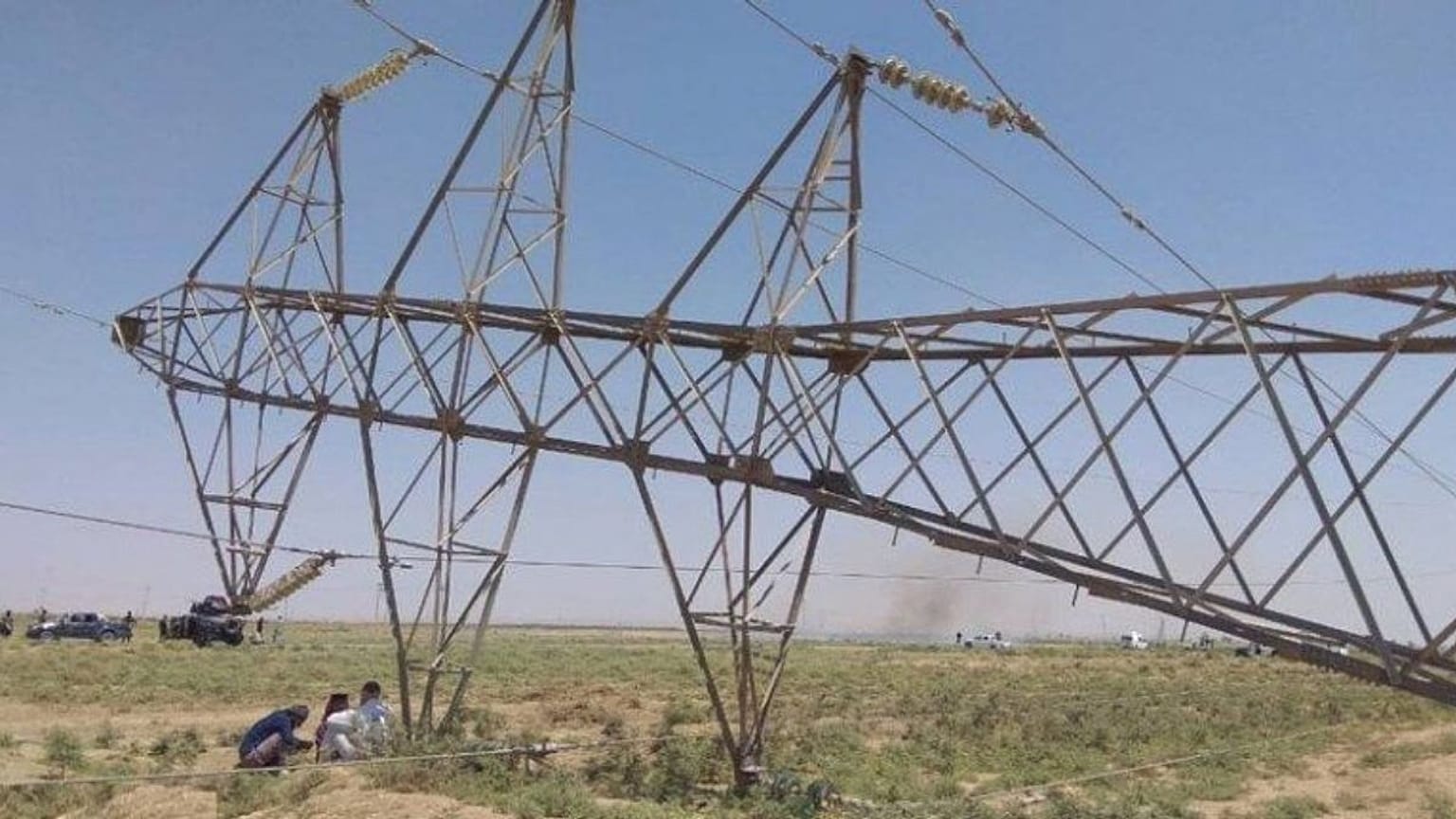 دکل انتقال برق در عراق