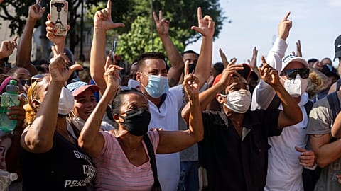 "Wir haben keine Angst!" - größter Protest seit Jahrzehnten in Kuba