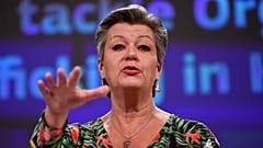 Ylva Johansson has denounced President Lukashenko for "instrumentalising" migrants against the EU.