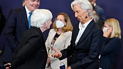 Janet Yellen und Christine Lagarde beim G20-Spitzentreffen am vergangenen Wochenende