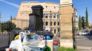 La crise sans fin des ordures à Rome