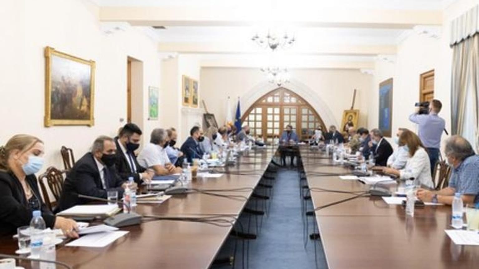 Σύσκεψη στο Προεδρικό