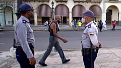 Tensão nas ruas de Havana