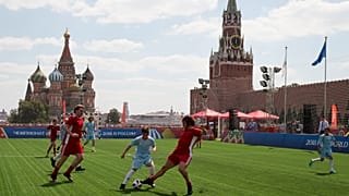 Турнир на Красной площади во время ЧМ по футболу 2018 года