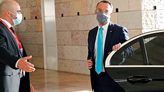 Greek Finance Minister Christos Staikouras