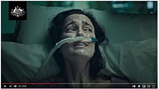 Screenshot des YouTube-Videos der australischen Regierung