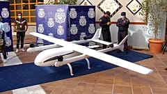El dron capturado
