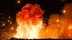 انفجار انبار مهمات. عکس: آرشیو