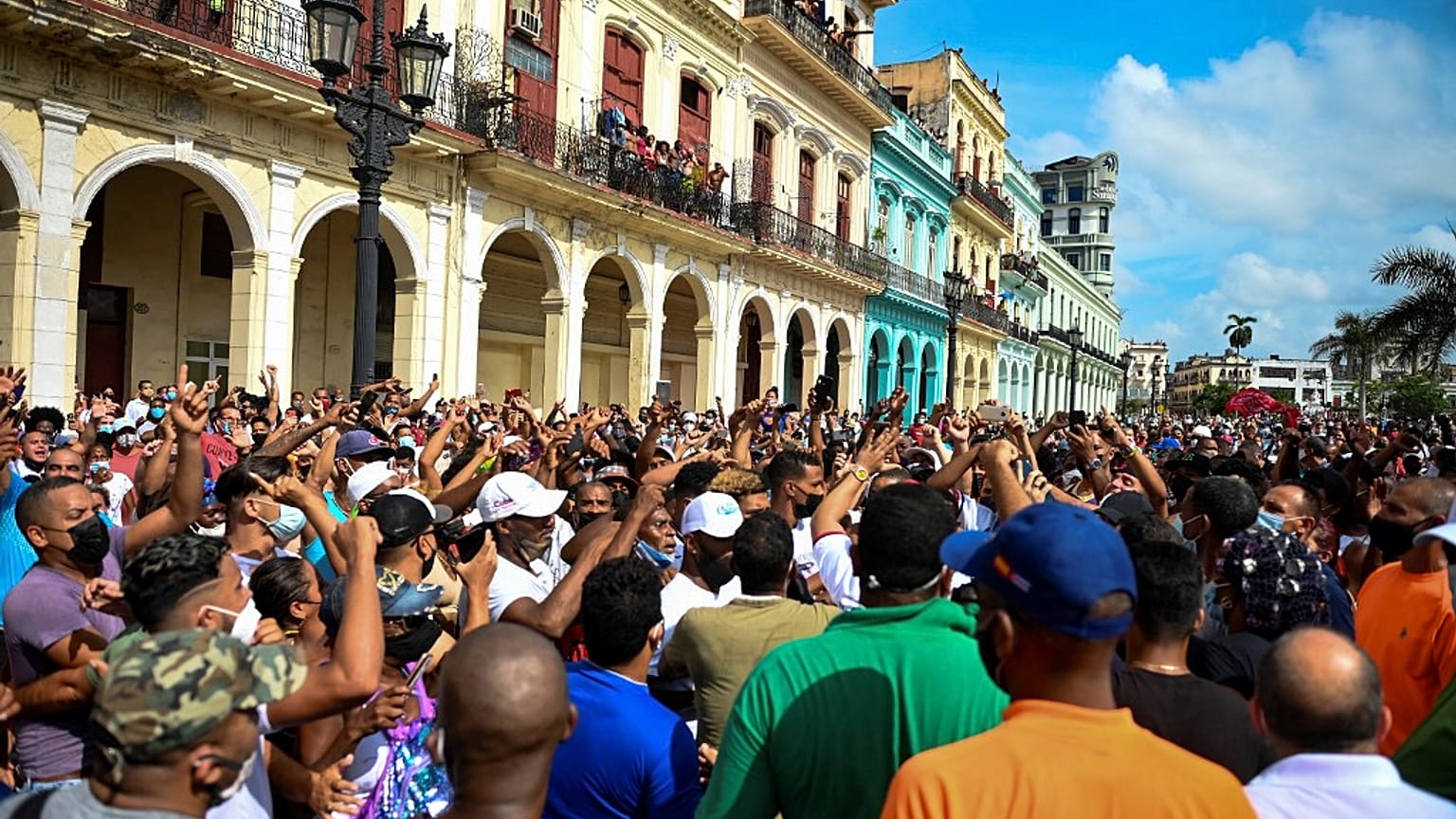 Proteste anti governative a Cuba, 11 luglio