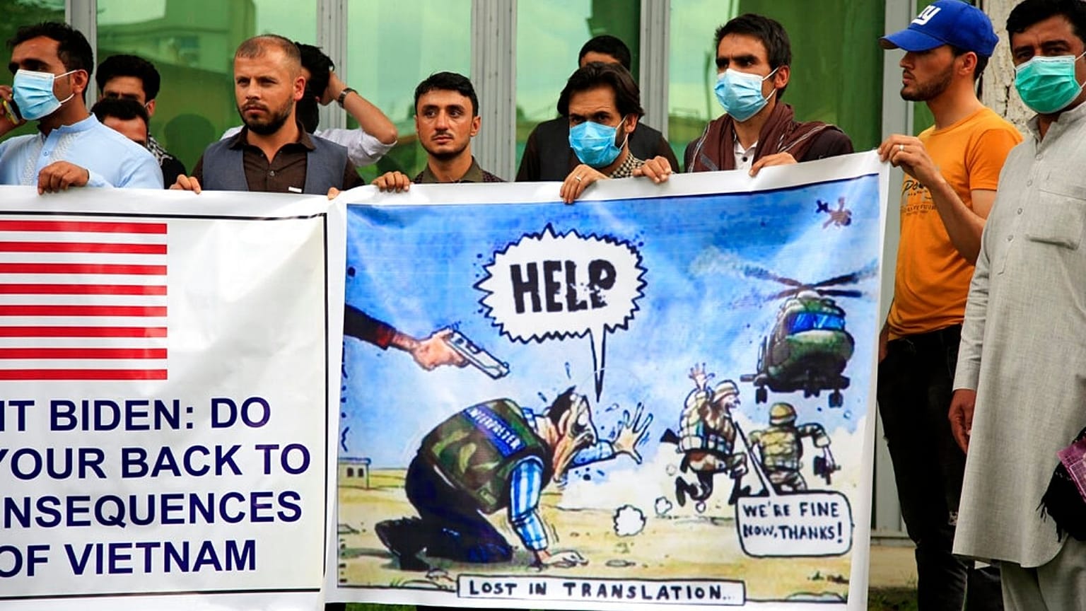 former Afghan interpreters