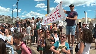 Demonstration in Marseille
