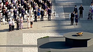 A koronavírus áldozataira emlékeztek Spanyolországban