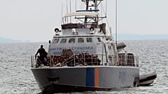 Kıbrıs açıklarında Avrupa Birliği Sınır Güvenliği Ajansı Frontex'e ait bir tekne