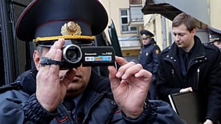 Обыски в офисе Белсата в Минске. 2017 год