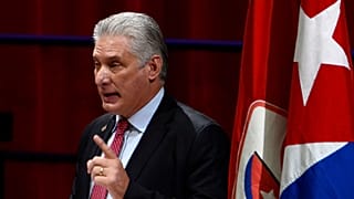 Cuba's President Miguel Diaz-Canel