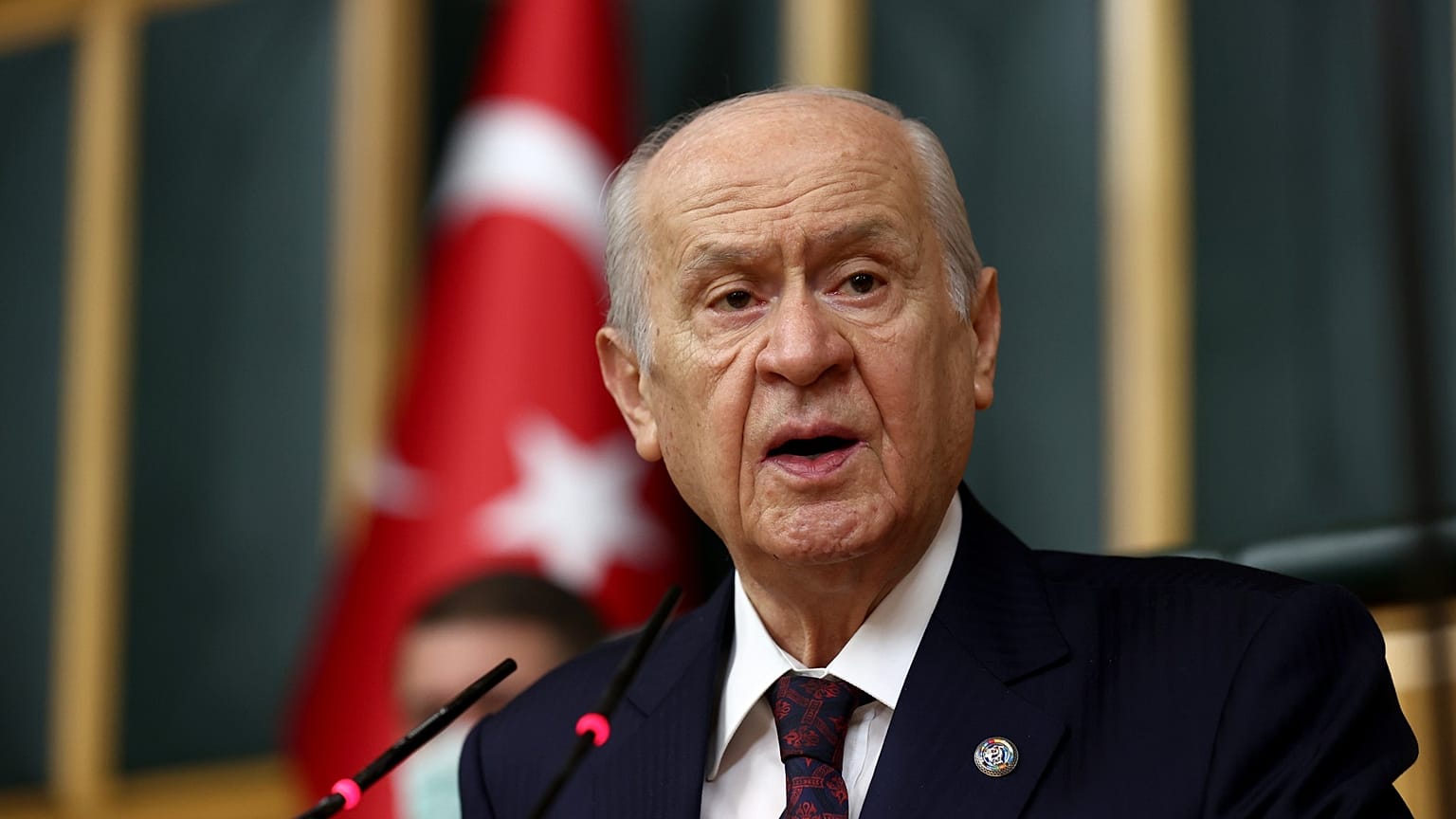 MHP lideri Devlet Bahçeli 