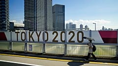 Tokió 2021. július 17-én, egy héttel az olimpia előtt