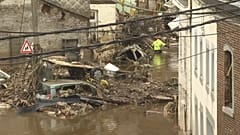 "Wasser, überall Wasser": Immer neue Überschwemmungen in Belgien und den Niederlanden 