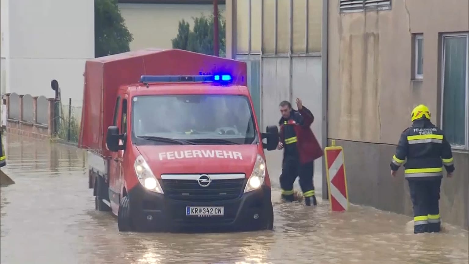Die Feuerwehr im Rettungseinsatz