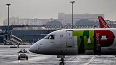 Stillstand am Flughafen Lissabon